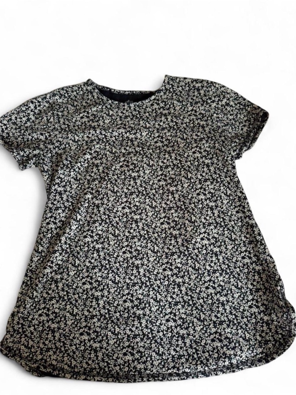 J.Jill Cotton Fit Progress Shirttail Tee size small